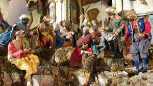 In Provincia - Cerimonia di installazione e benedizione del presepe curato dall'associazione 