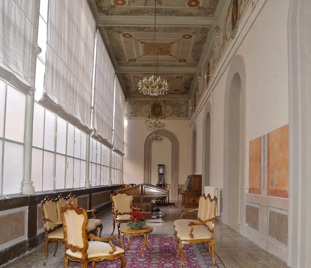 Palazzo della Provincia, Loggia di Ponente