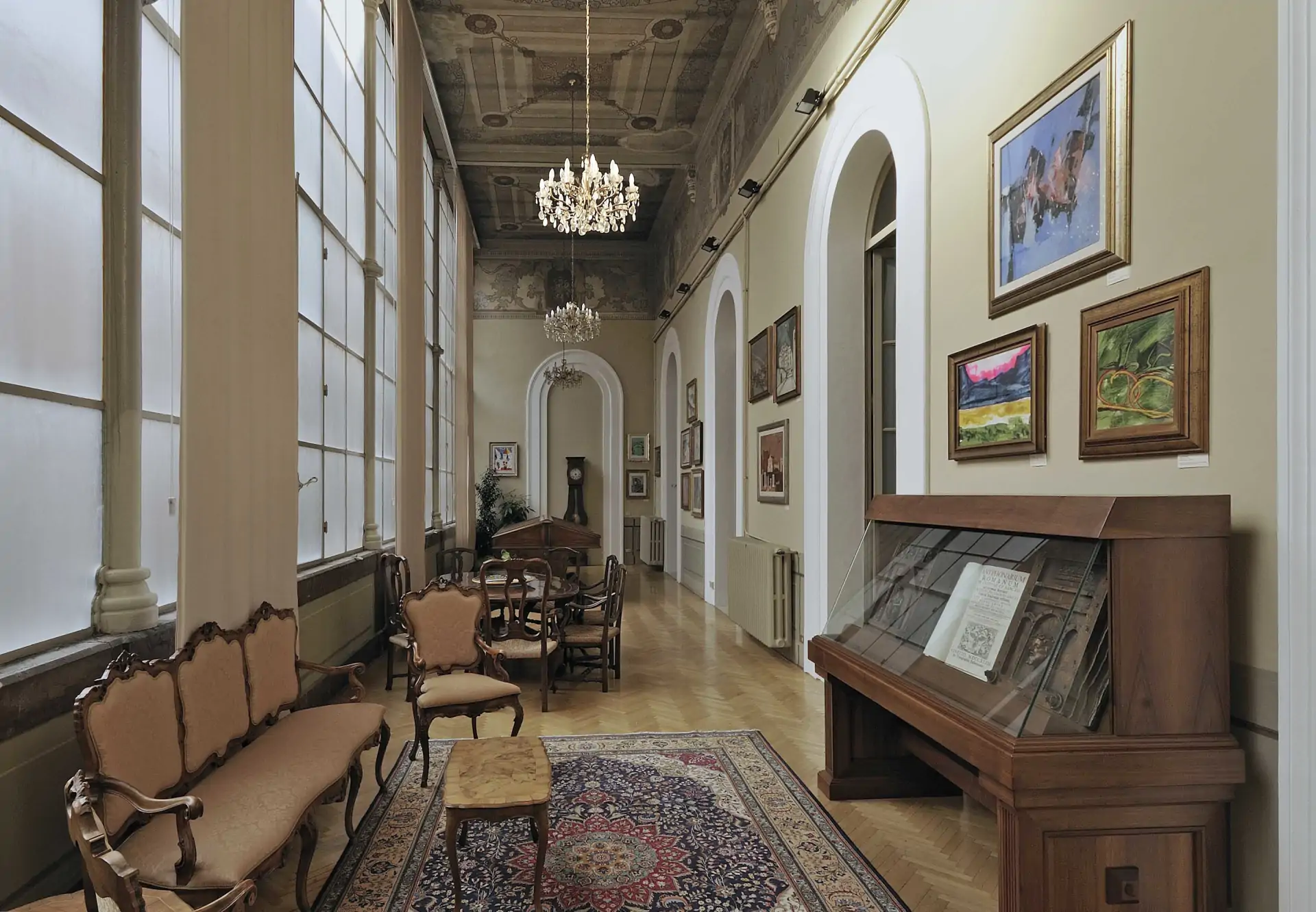 Palazzo della Provincia, Loggia di Ponente