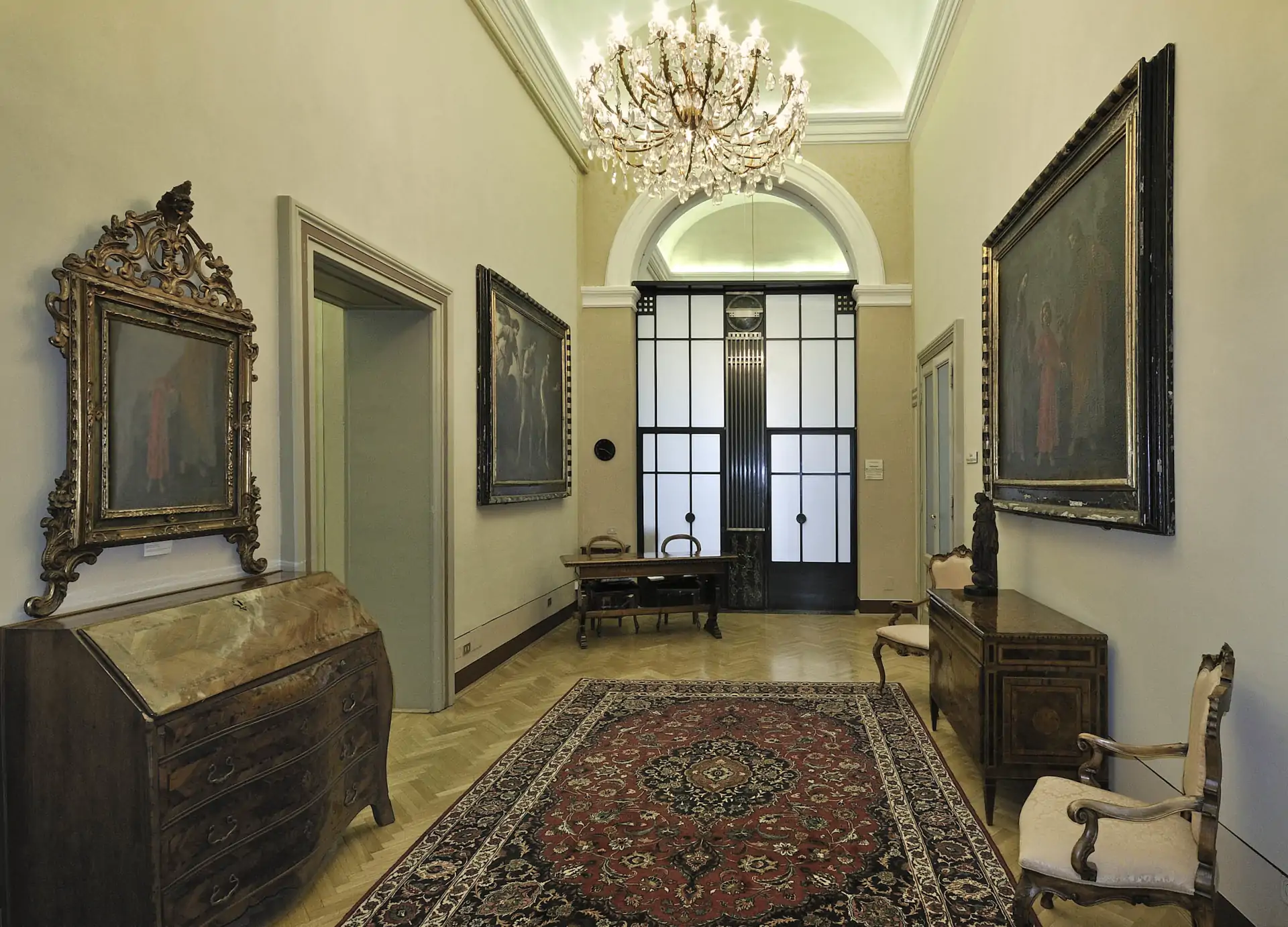 Palazzo della Provincia, reception piano nobile