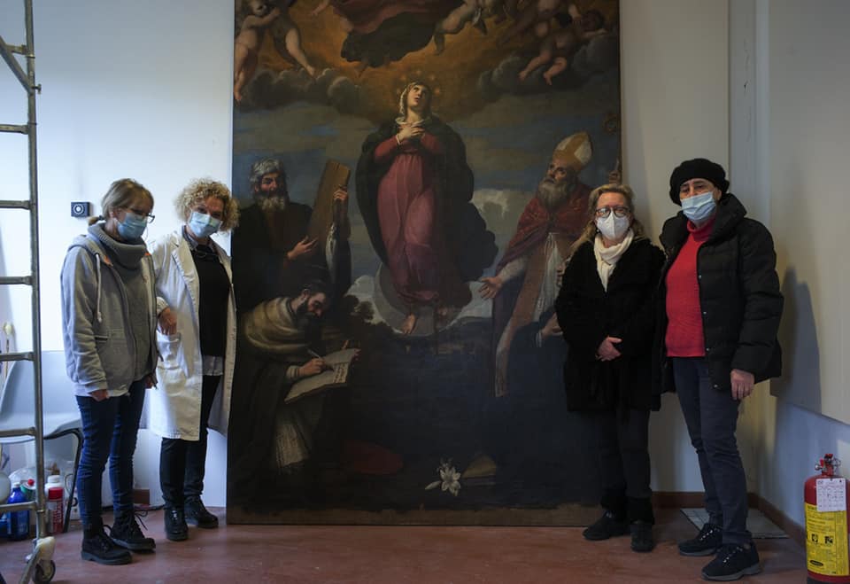 Il dipinto dell'Immacolata Concezione a Bevagna
