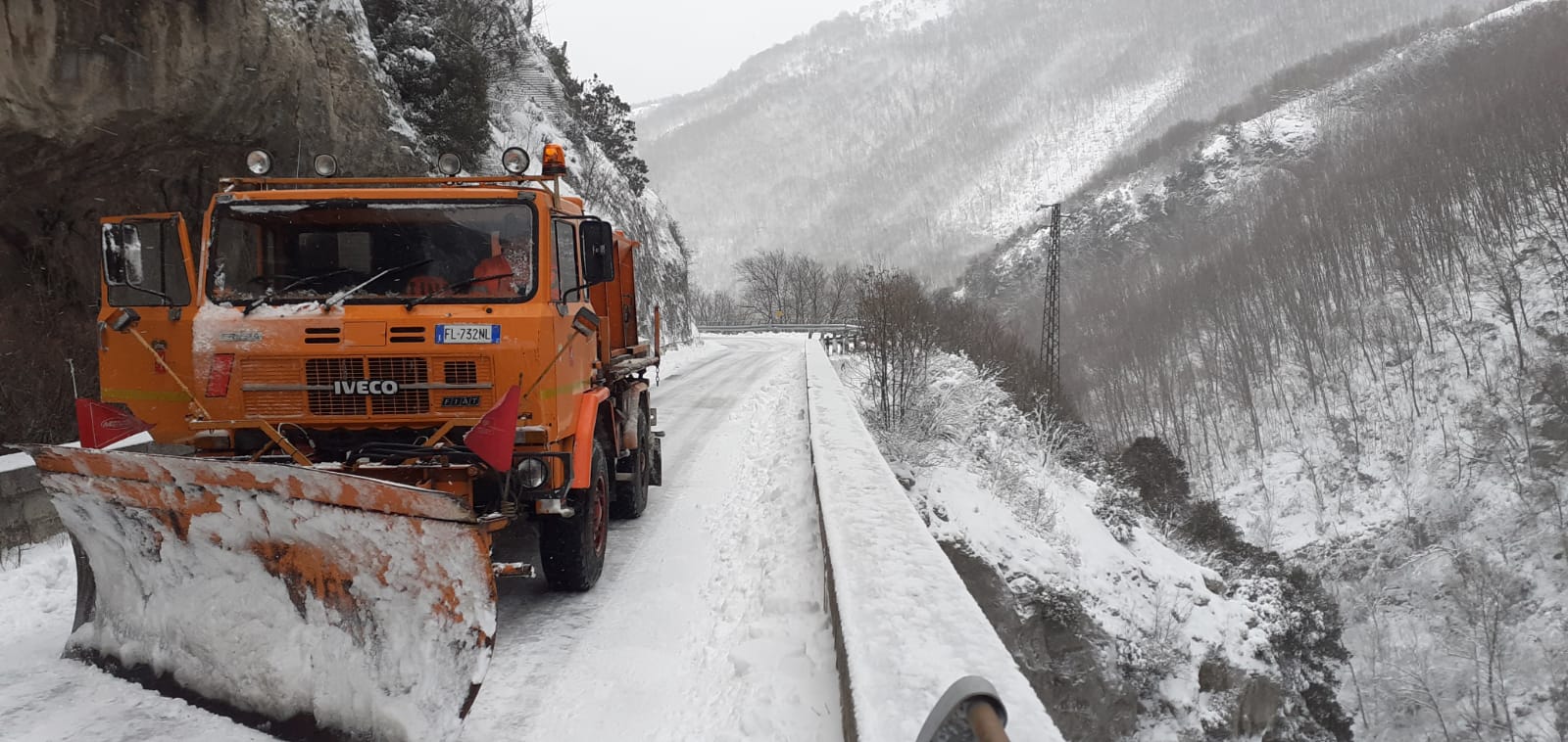 neve strade