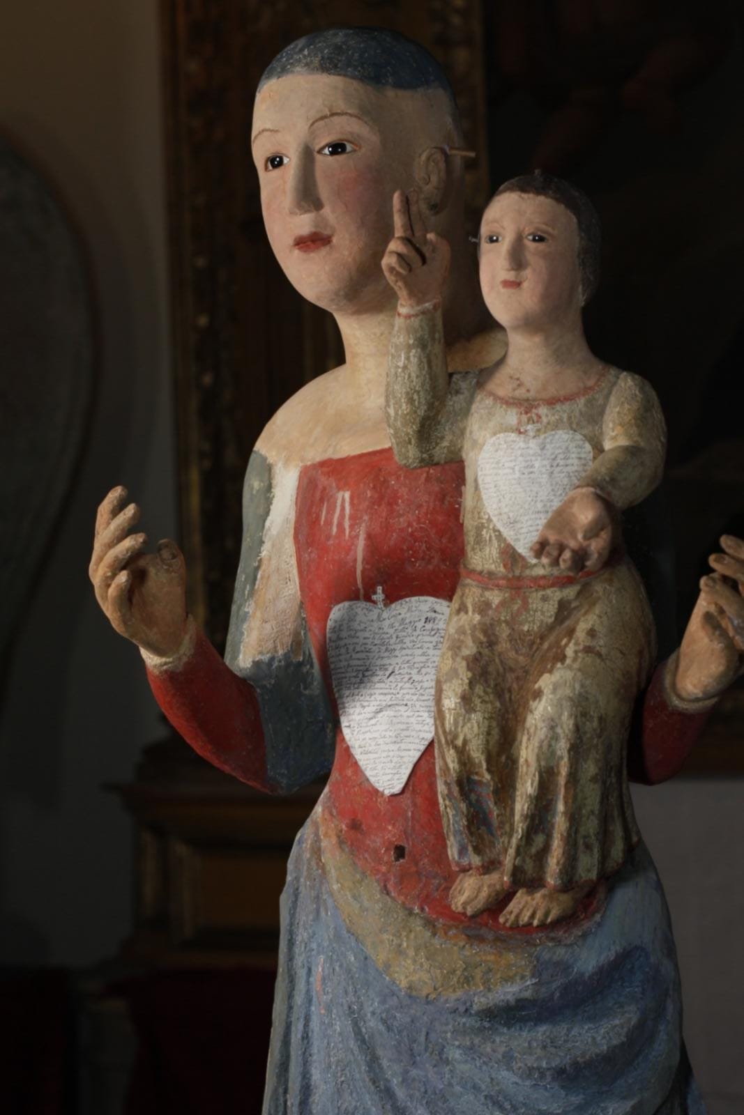 Monte Santa Maria Tiberina statua “La Madonna e il Bambino
