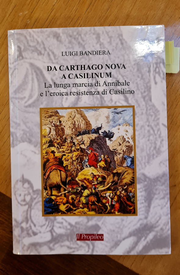 presentazione libro “Da Carthago Nova a Casilinum” di Luigi Bandiera