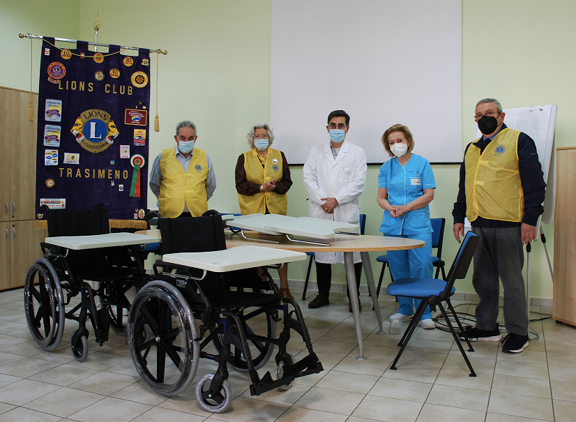 Passignano – Cori, nuove donazioni dal Lions Club Trasimeno