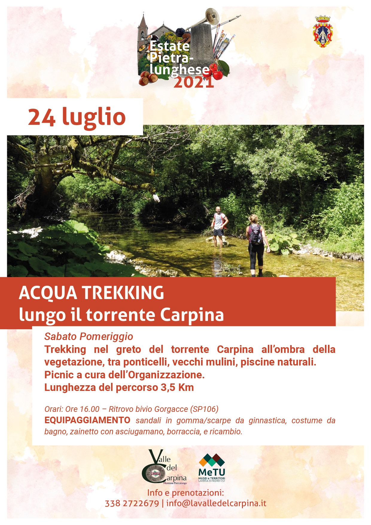  trekking lungo il torrente
