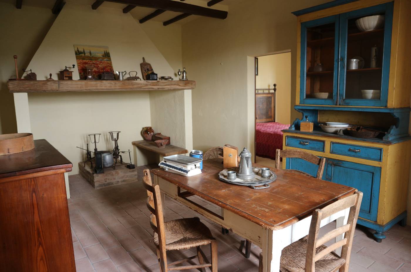 Interno della casa contadina