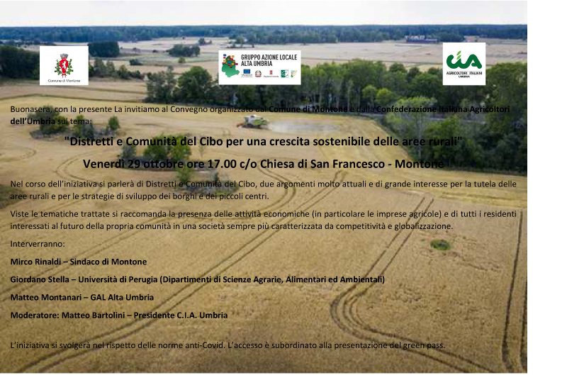  convegno per la crescita delle aree rurali