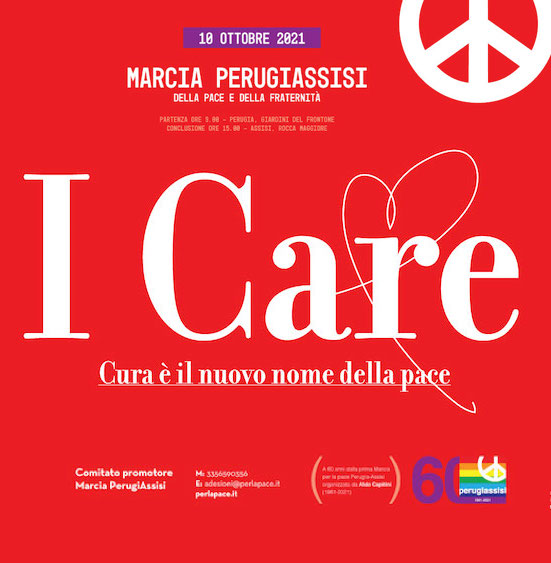 Volantino Marcia della Pace 2021