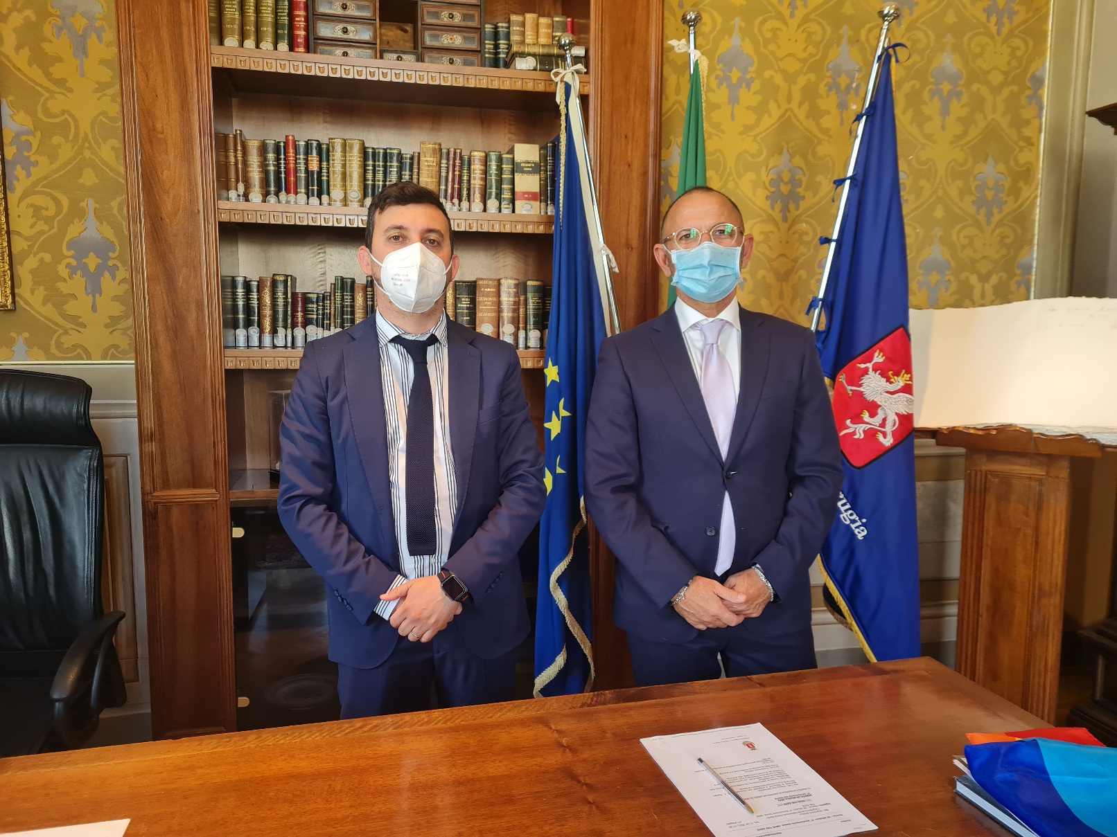 Questore di Perugia, Giuseppe Bellassai e Sandro Pasquali