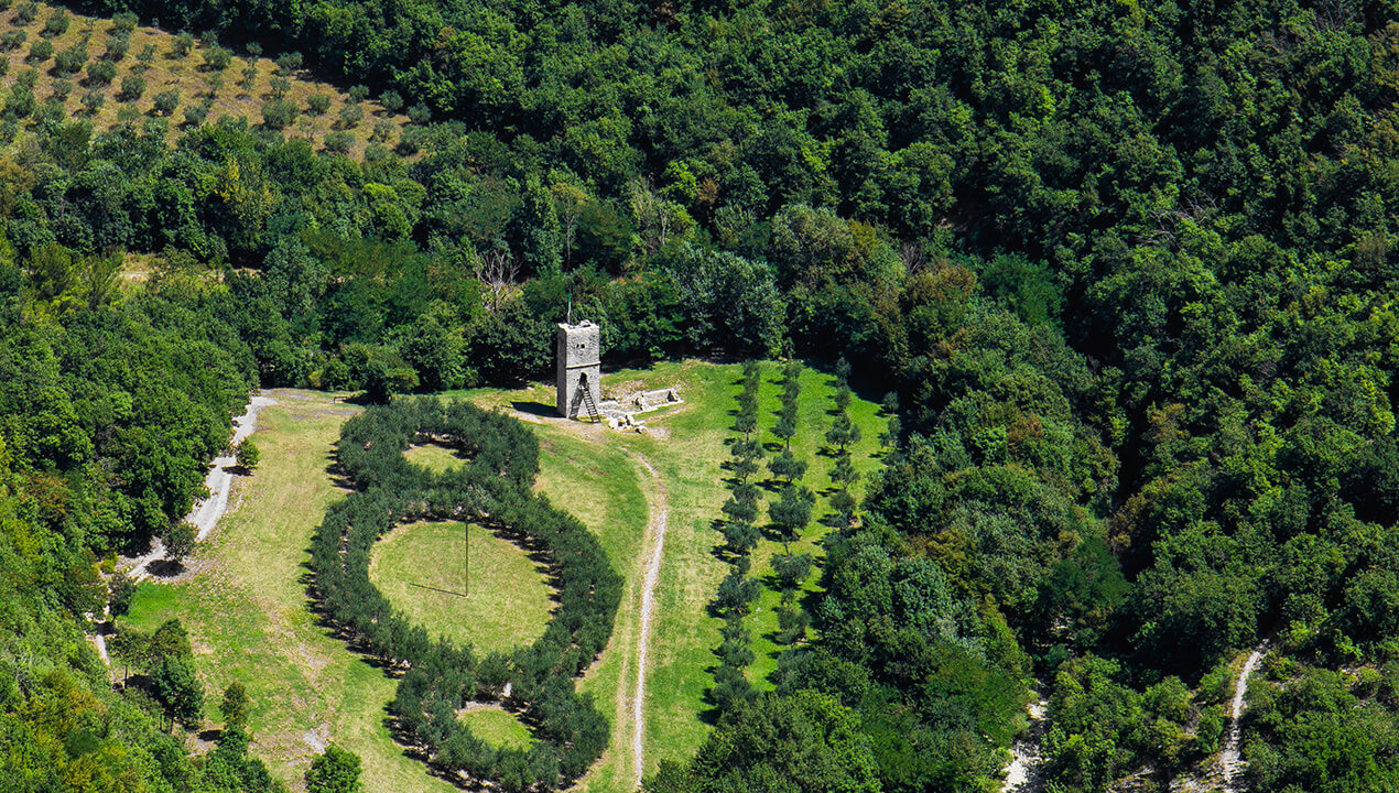 Terzo paradiso pistoletto_Bosco San Francesco