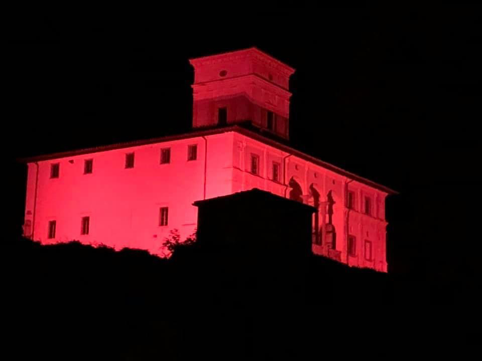 Villa Graziani in rosa