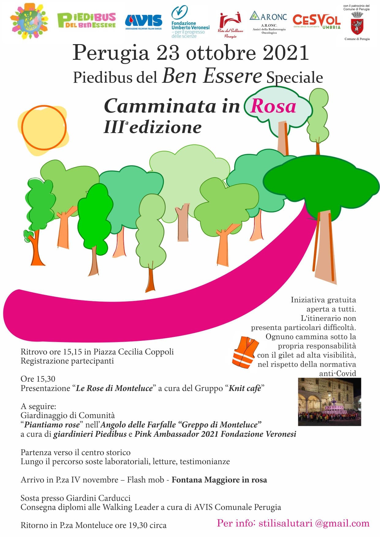 camminata rosa