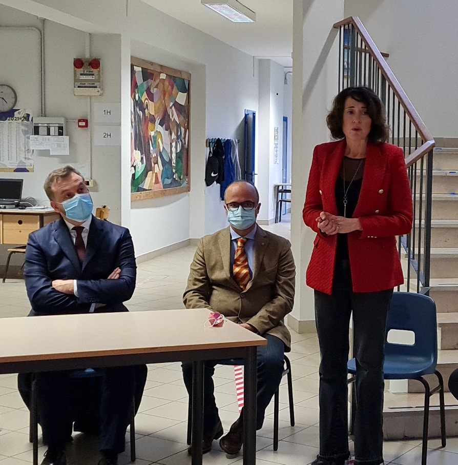  gli assessori Carlini e Conti 