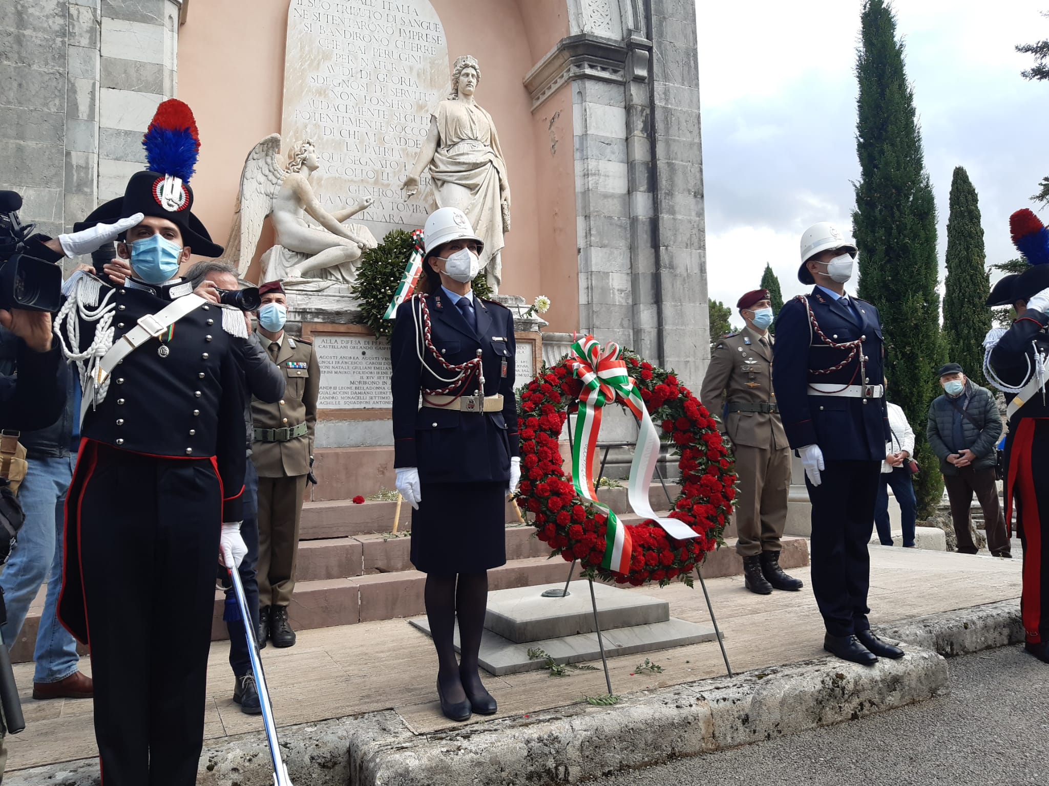 Commemorazione defunti Perugia