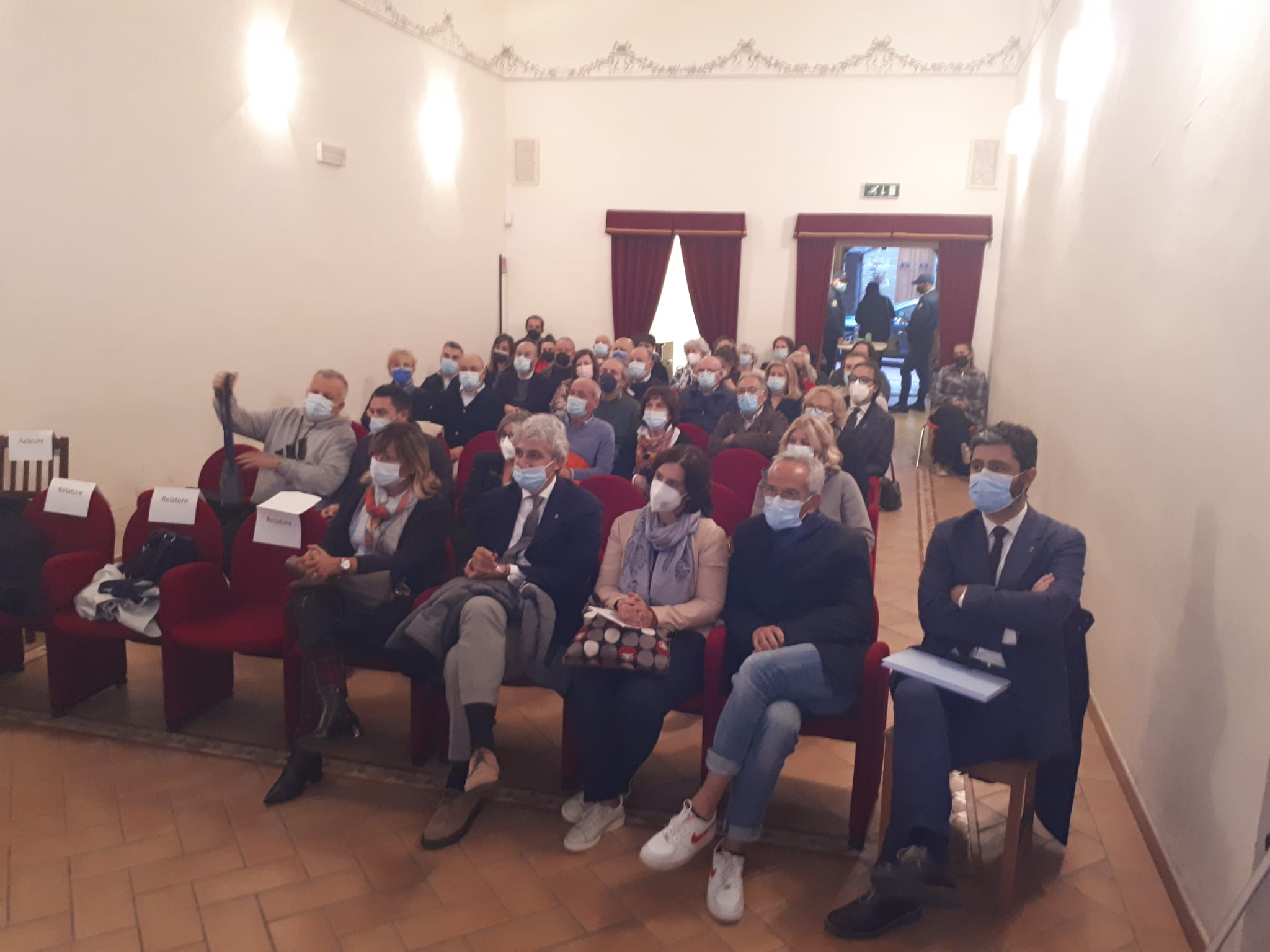 Un momento dell'incontro