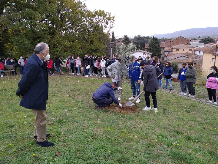 Un momento della festa