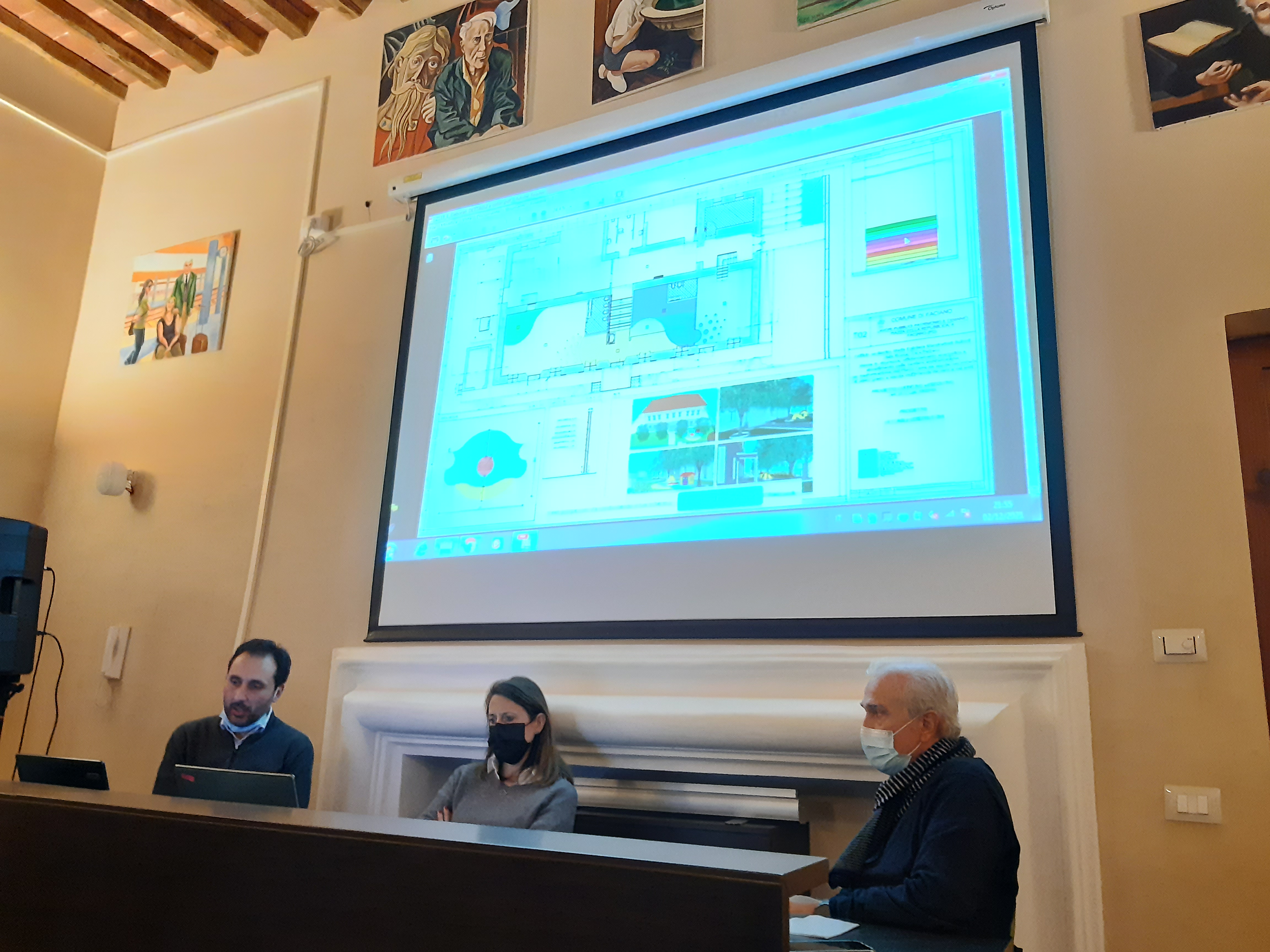 Un momento della presentazione