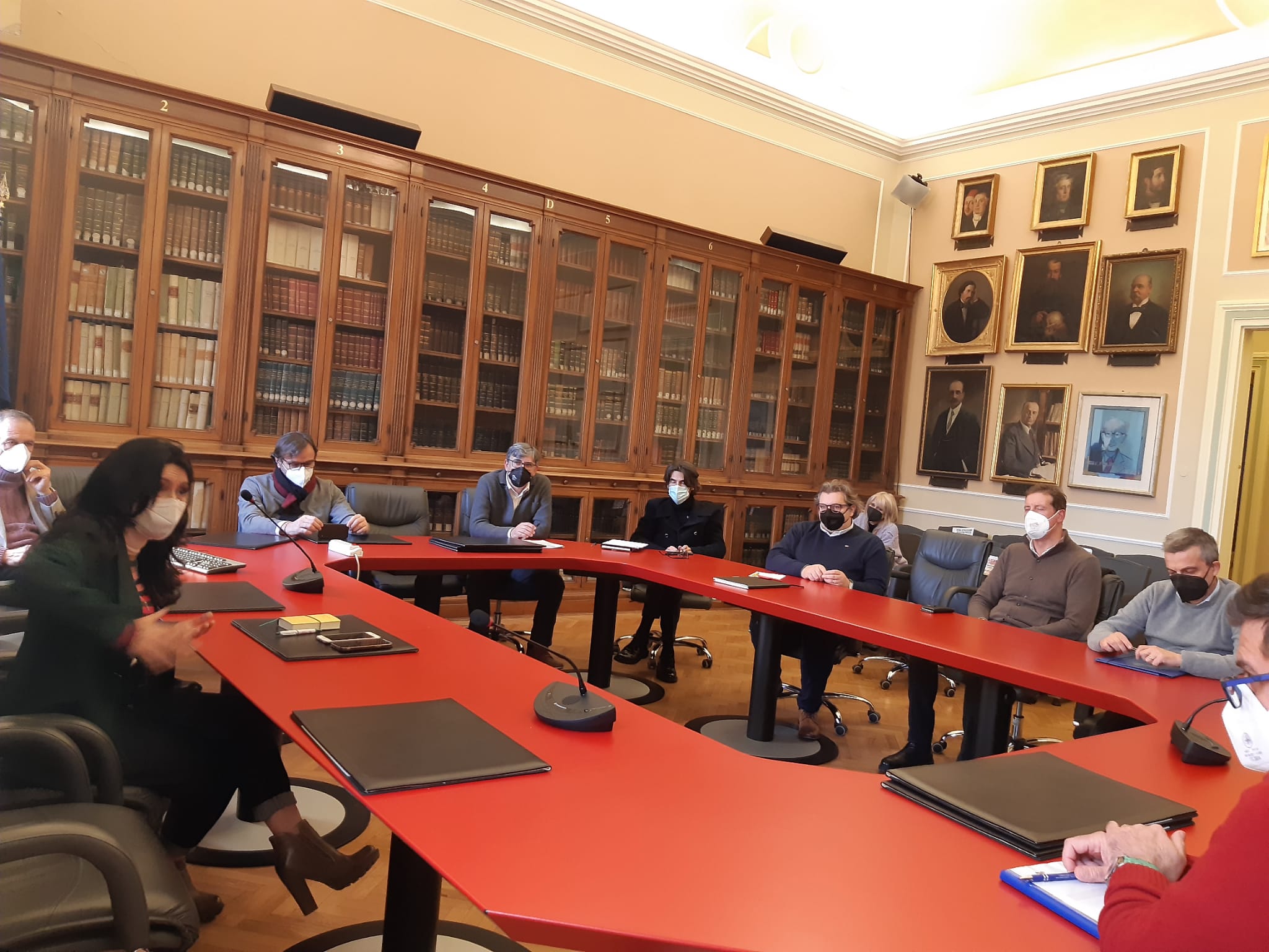 Incontro Proietti-dirigenti