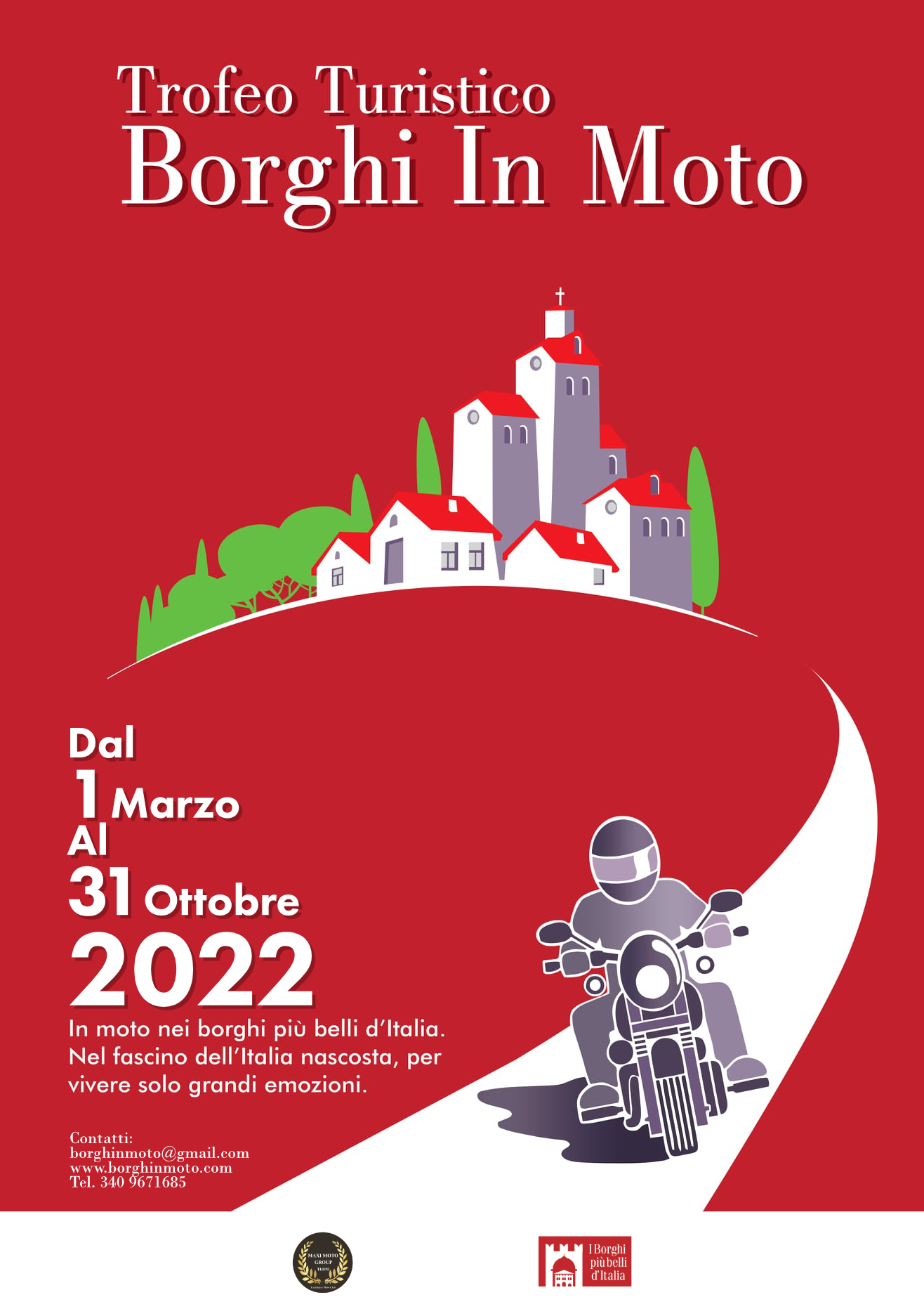 Montone – Il Comune aderisce al “Trofeo turistico Borghi in Moto”