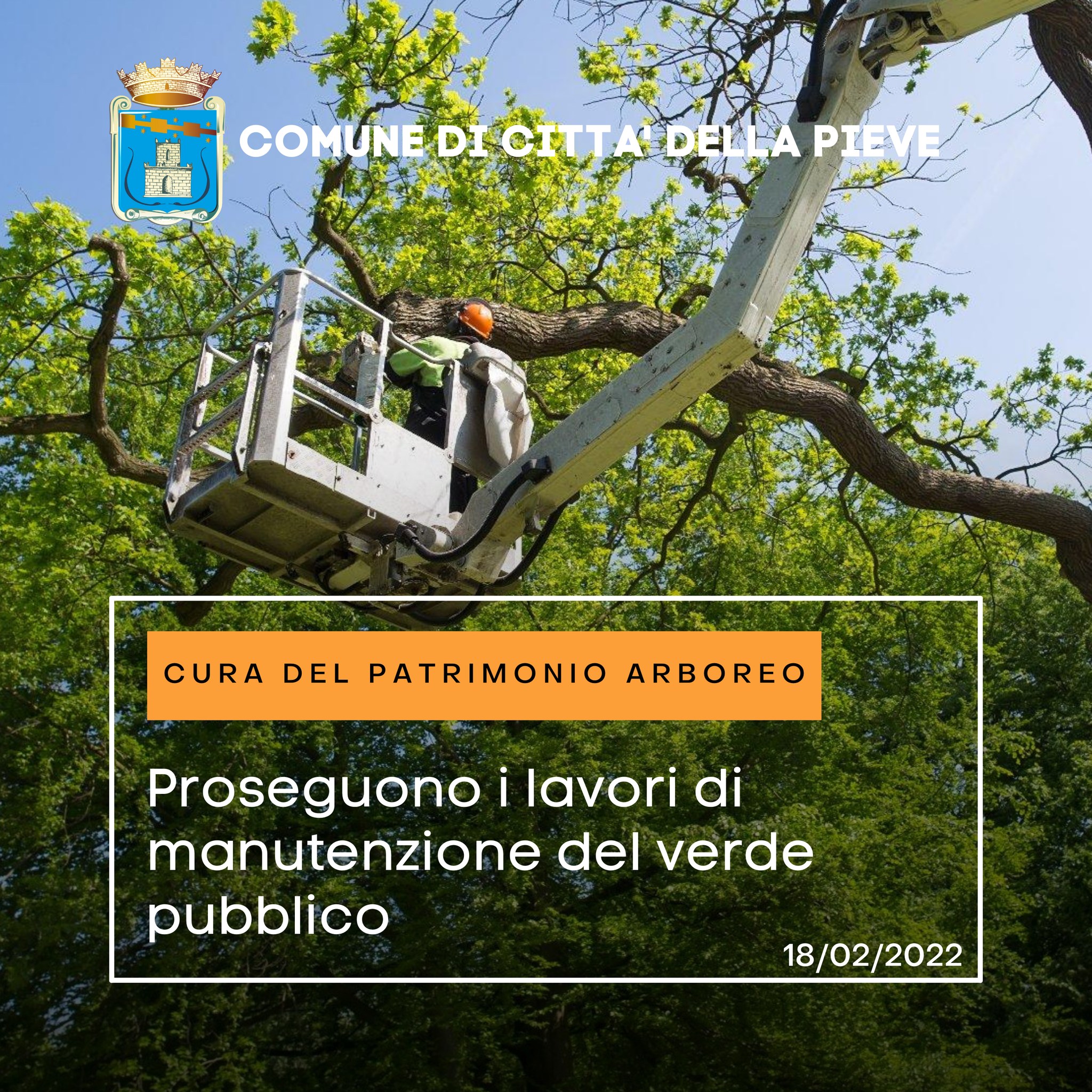 Città della Pieve – Verde pubblico, vasto programma di manutenzione 