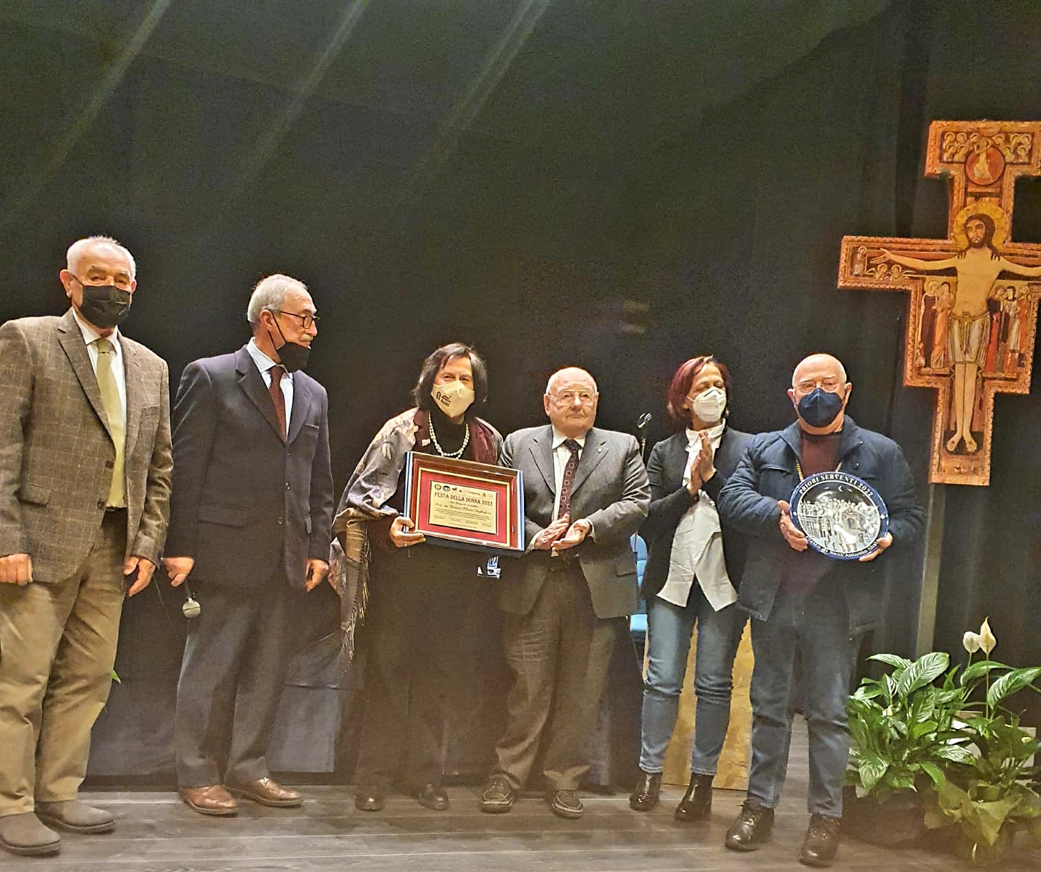 Assisi -  Bianca Maria Tagliaferri premiata per l’impegno nella scuola e nella società civile