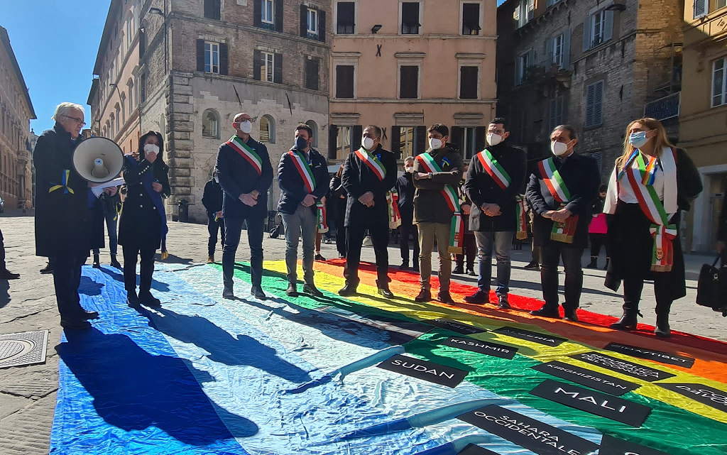 Un momento della manifestazione