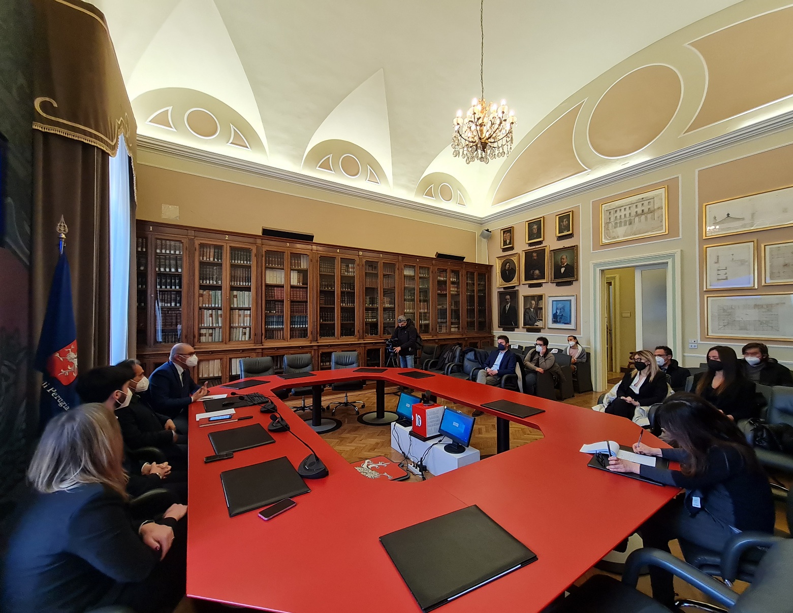 La conferenza stampa