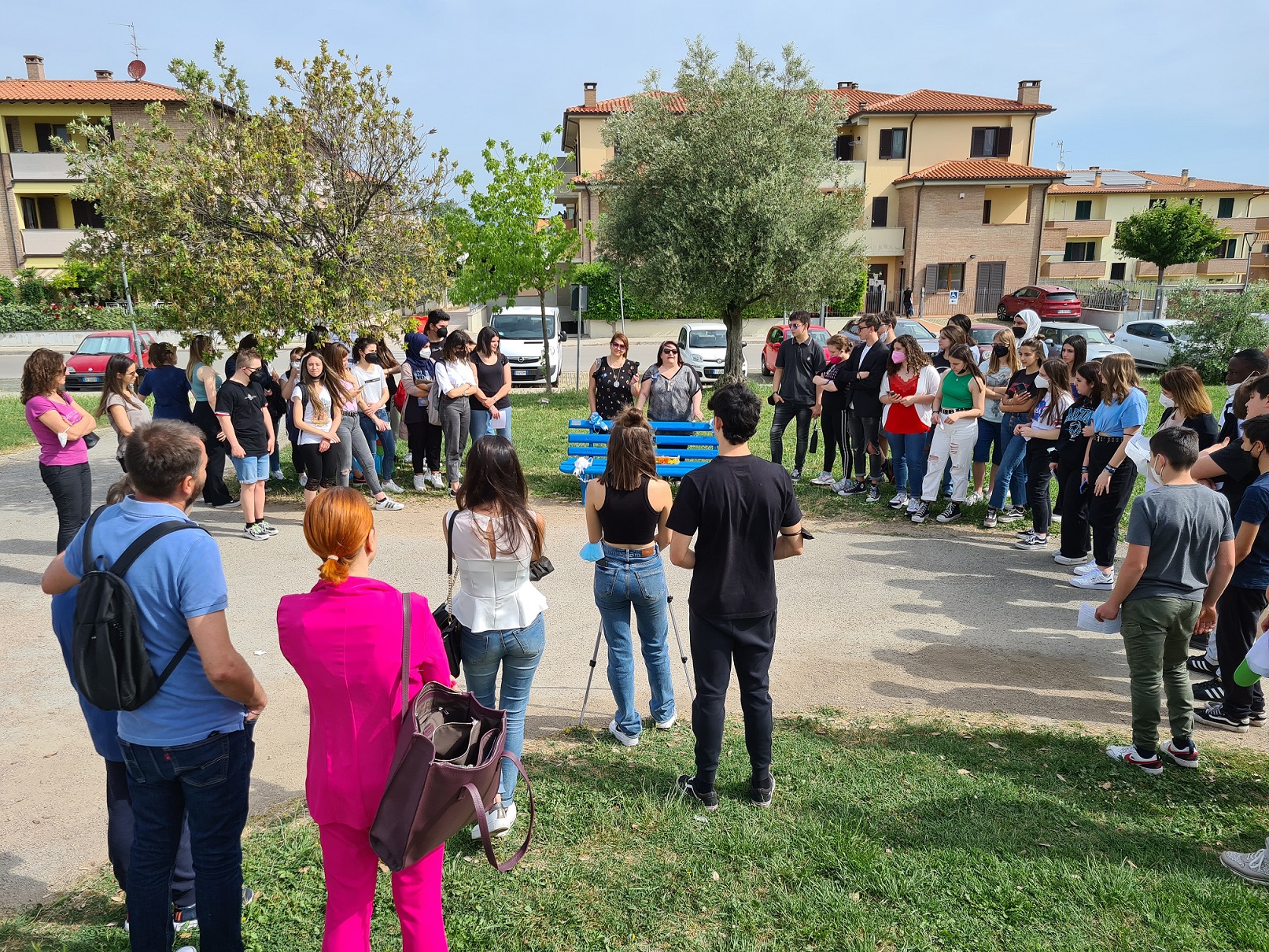 Un momento della cerimonia