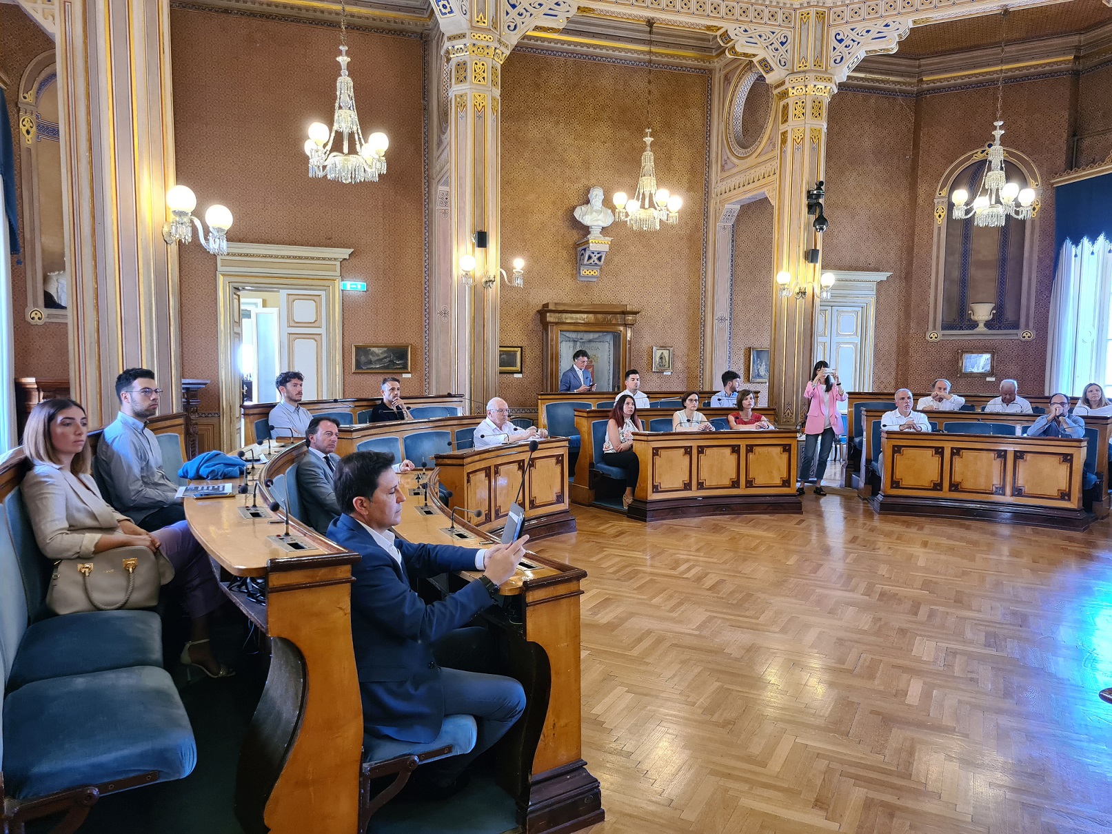Un momento dell'incontro