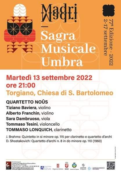  Sagra Musicale Umbra 2022