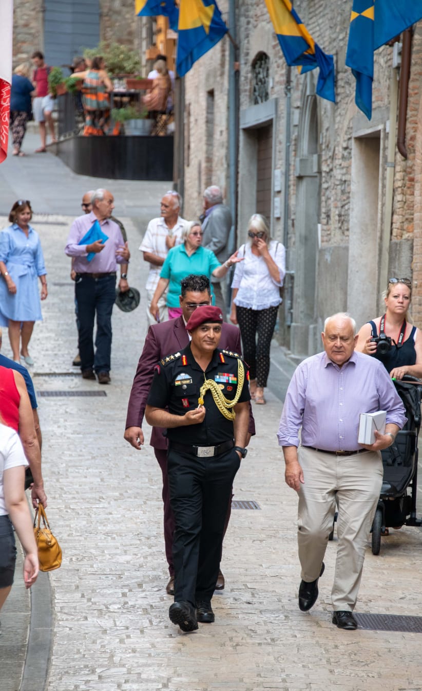 Un memoriale di guerra nell’Alta Valle del Tevere