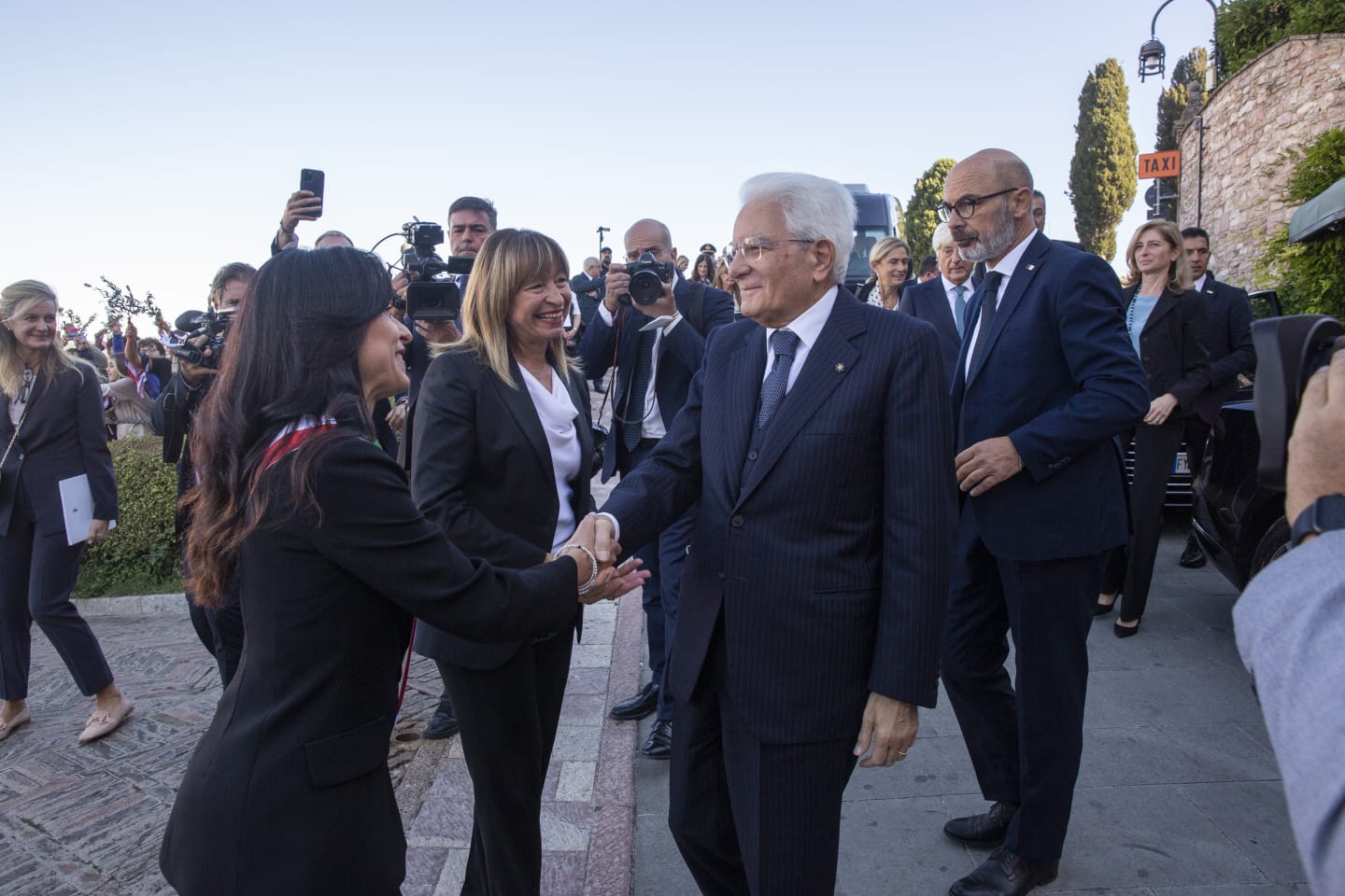 Visita Mattarella – Grande lavoro delle forze dell’ordine per la visita del Presidente della Repubblica 