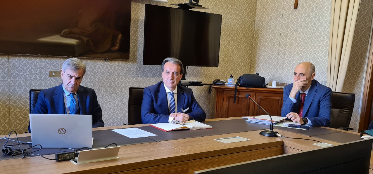 Prefetto Gradone e Consigliere Landrini