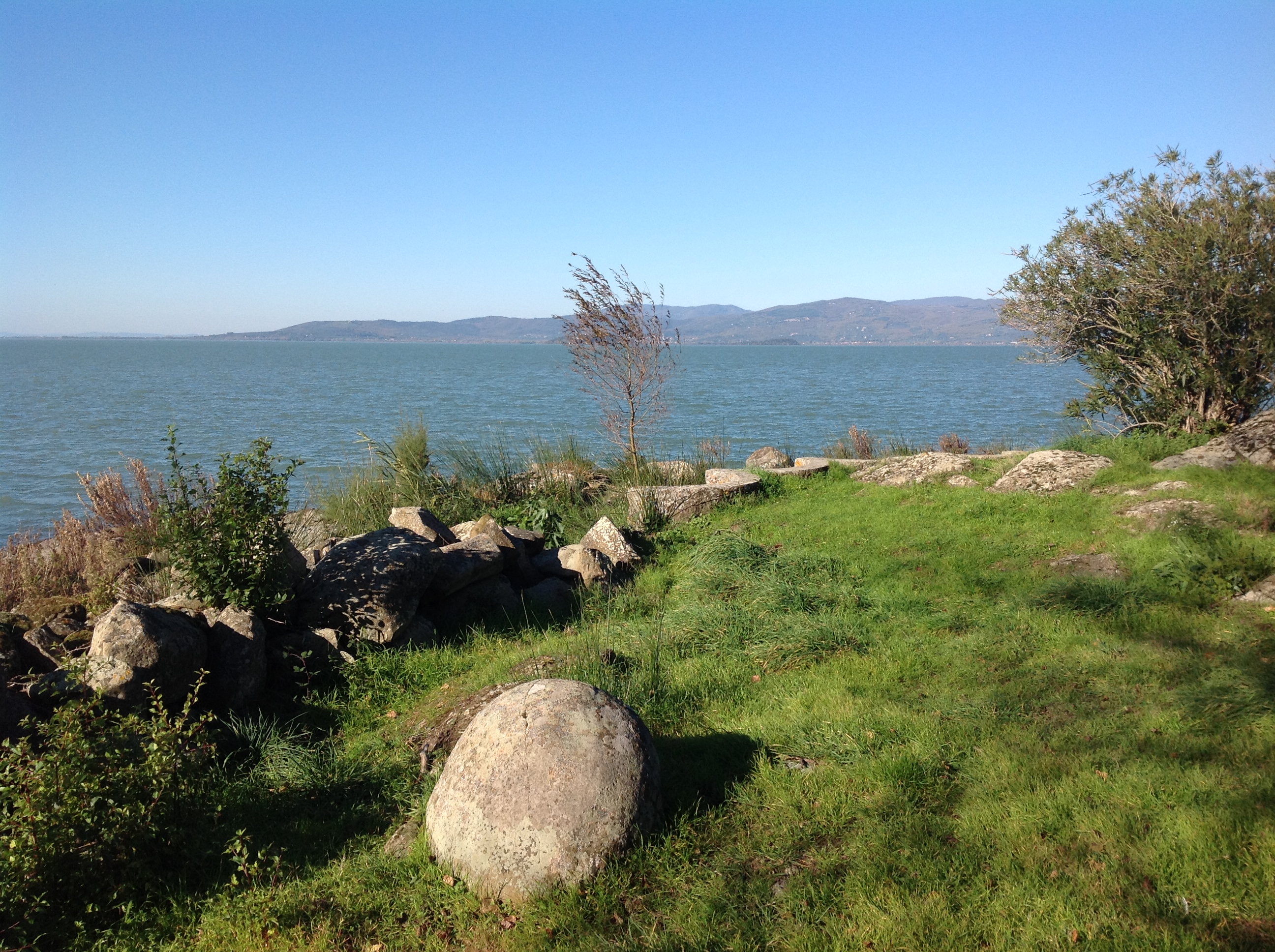 Isola Polvese, Punta del Macerone