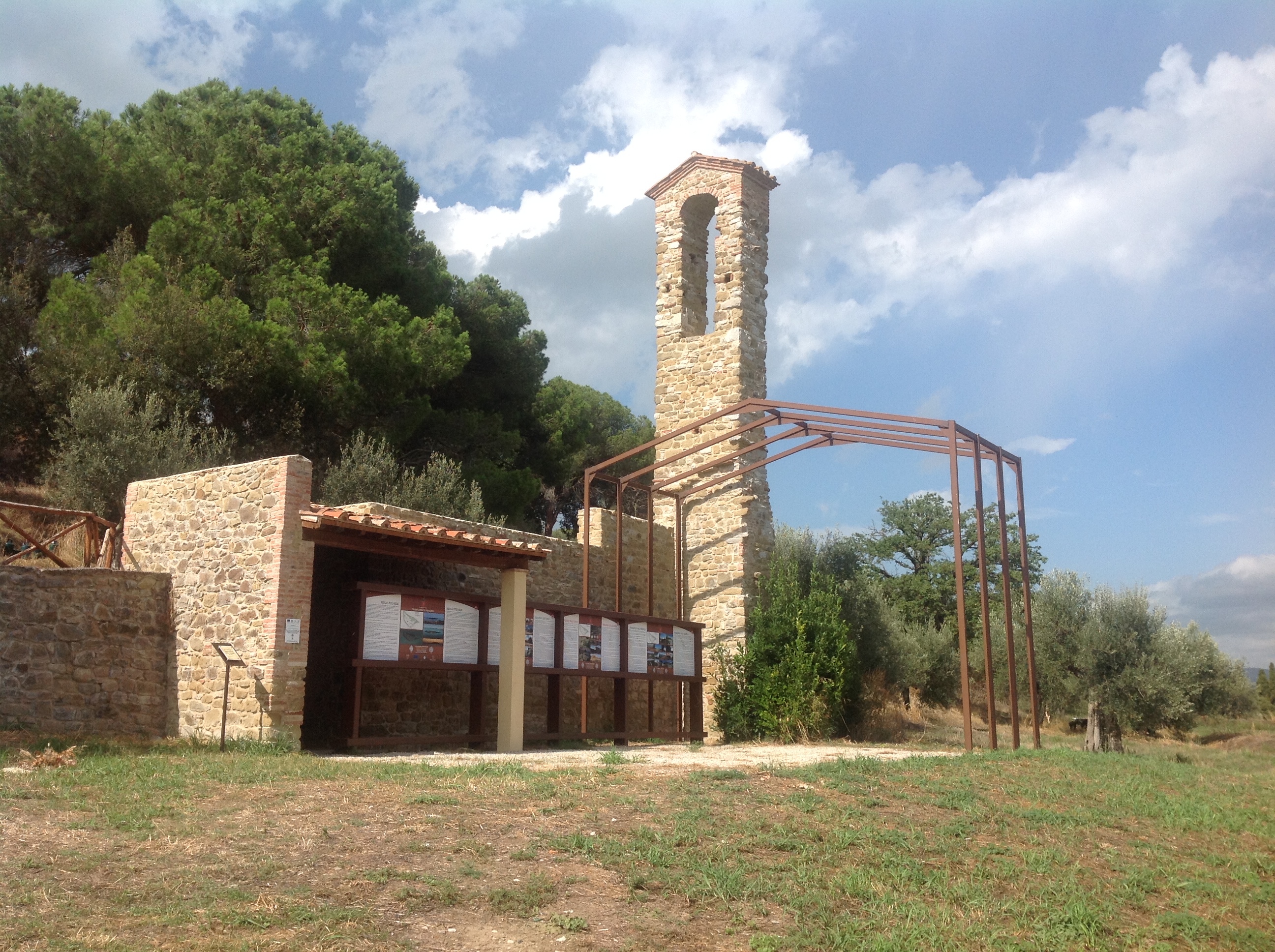 Isola Polvese, Ex Chiesa Santa Maria della Cerqua XV sec.