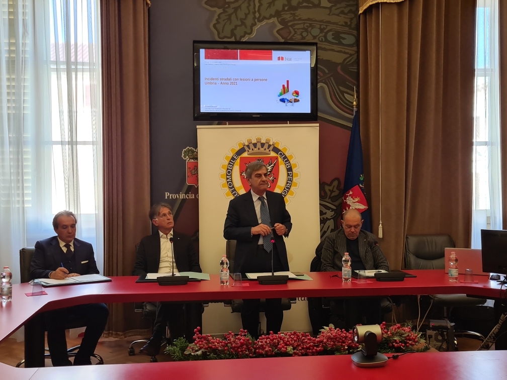  Presentati dall’Aci Perugia i dati Istat 2021