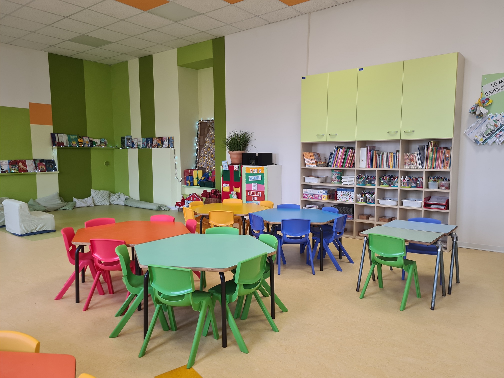 L'interno della scuola