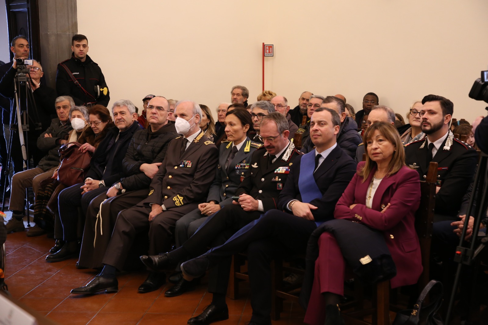 Betti alla cerimonia