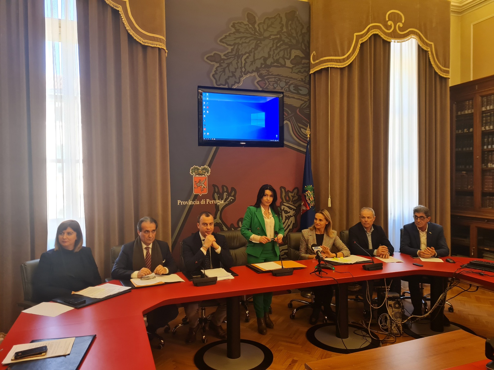 Conferenza fine anno – Presidente Proietti