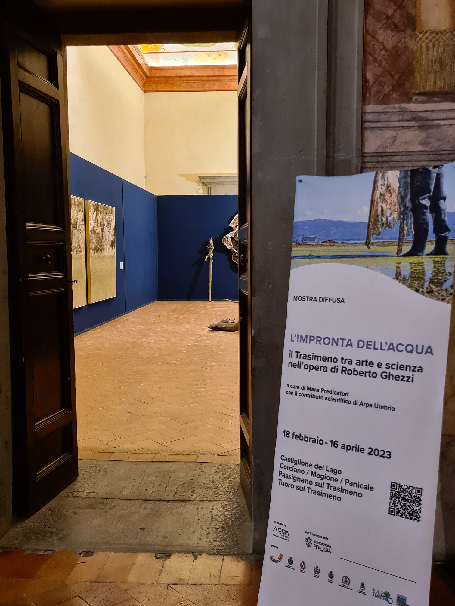 L'ingresso della mostra