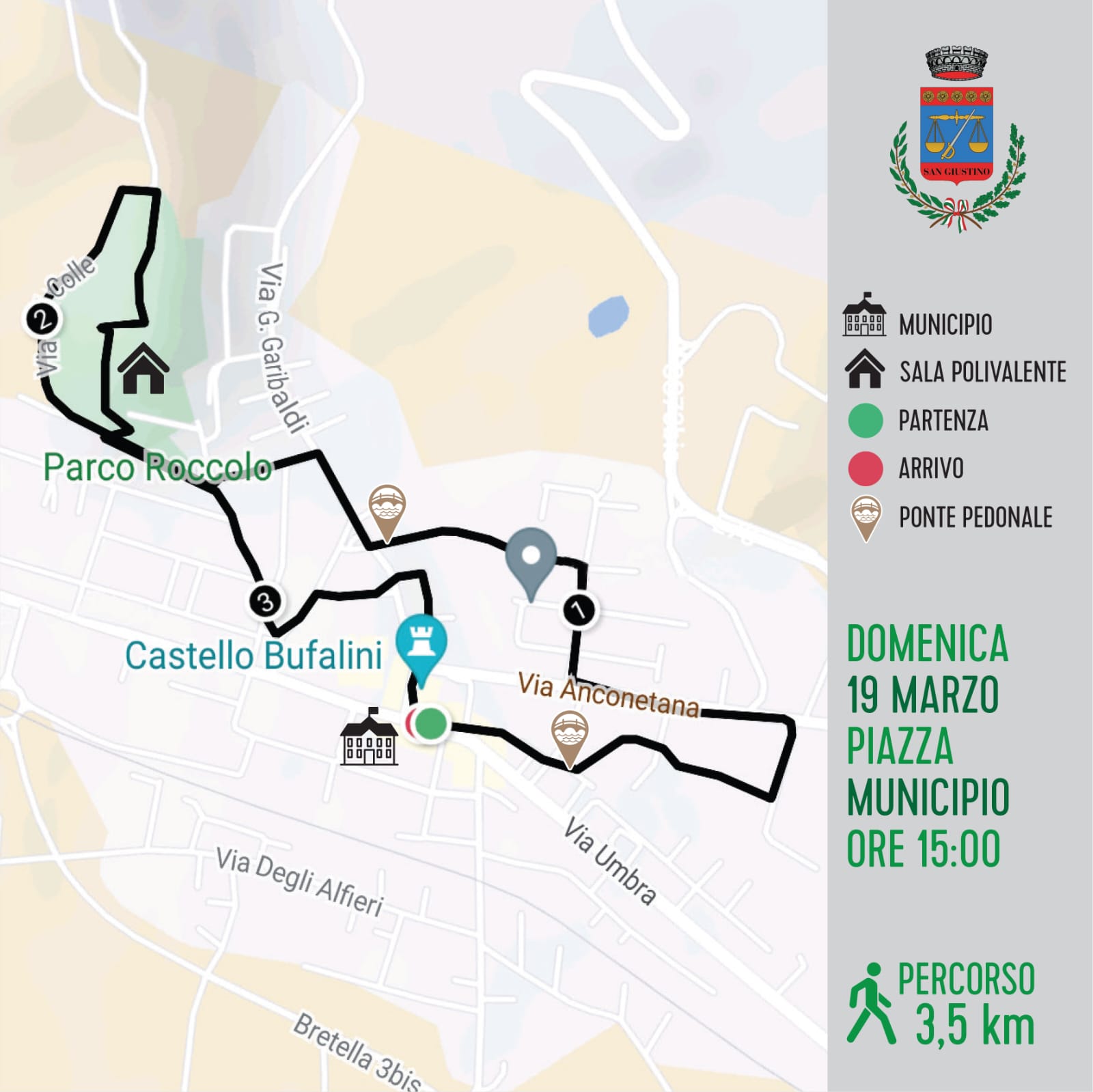 “Camminata lenta” san giustino