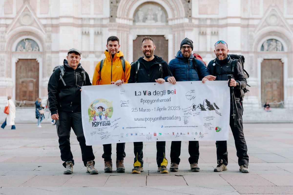 immagine del viaggio “Popy on the Road – La Via degli Dei”
