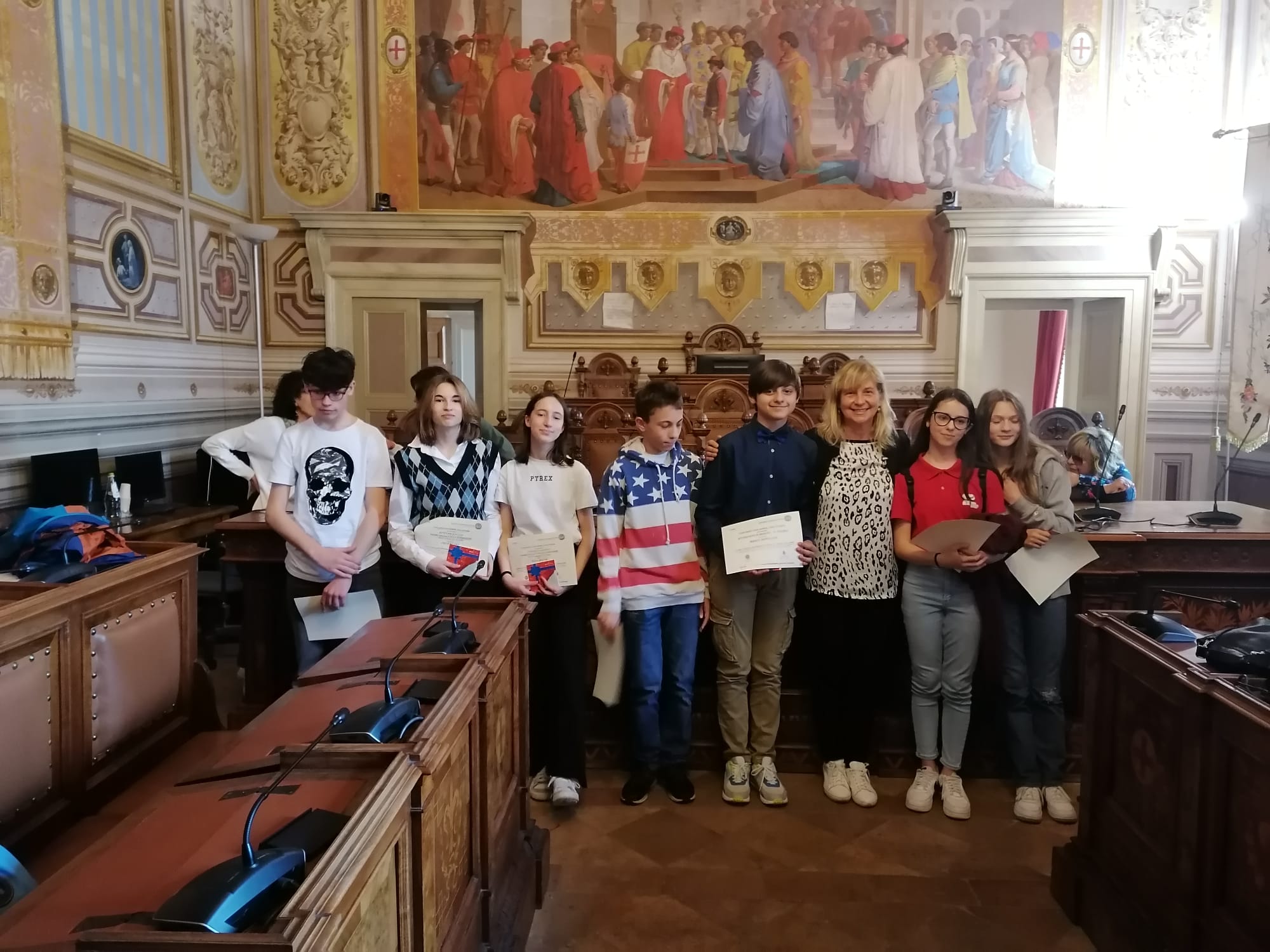 Scuola - Concorso “Una donna, una storia”: secondo posto-ex equo e tre premi speciali per la Scuola Media “N. Alunno” di Belfiore