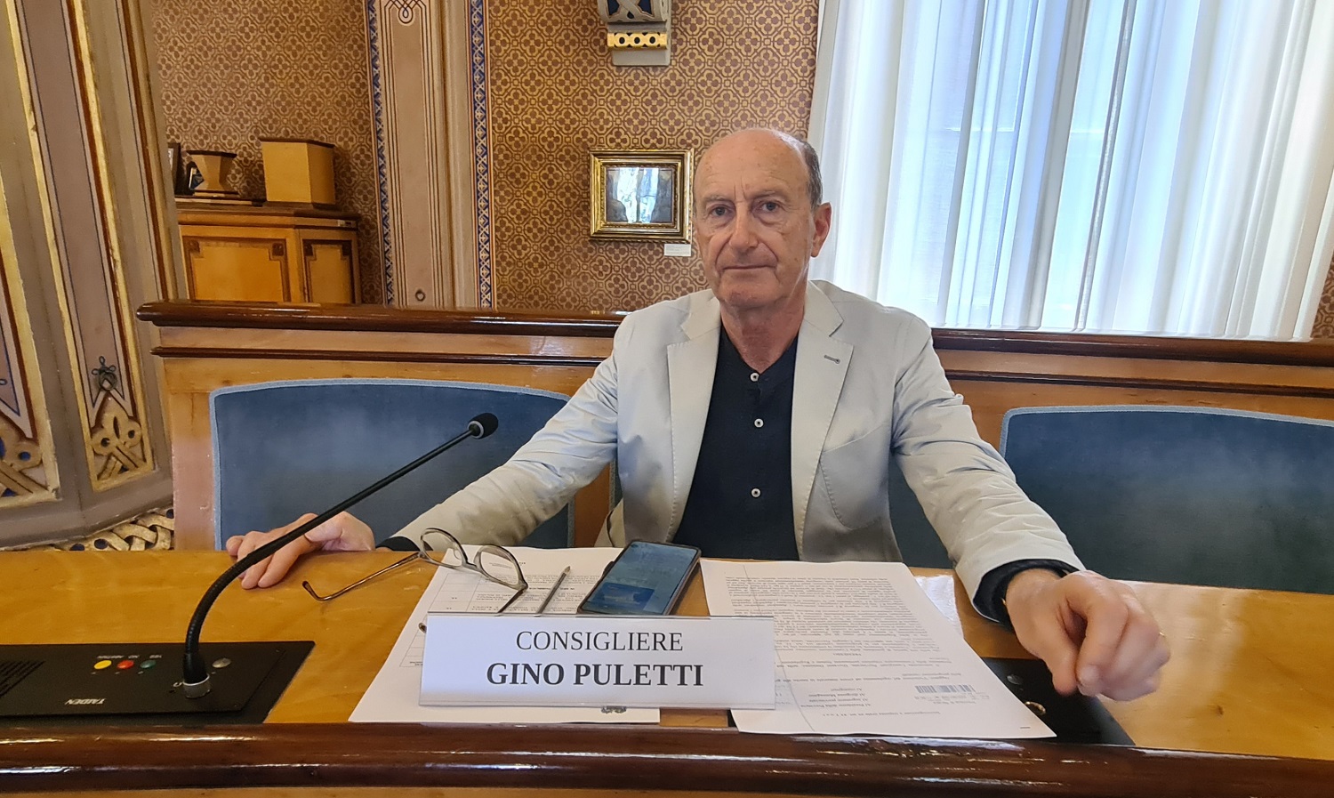 consigliere Gino Puletti