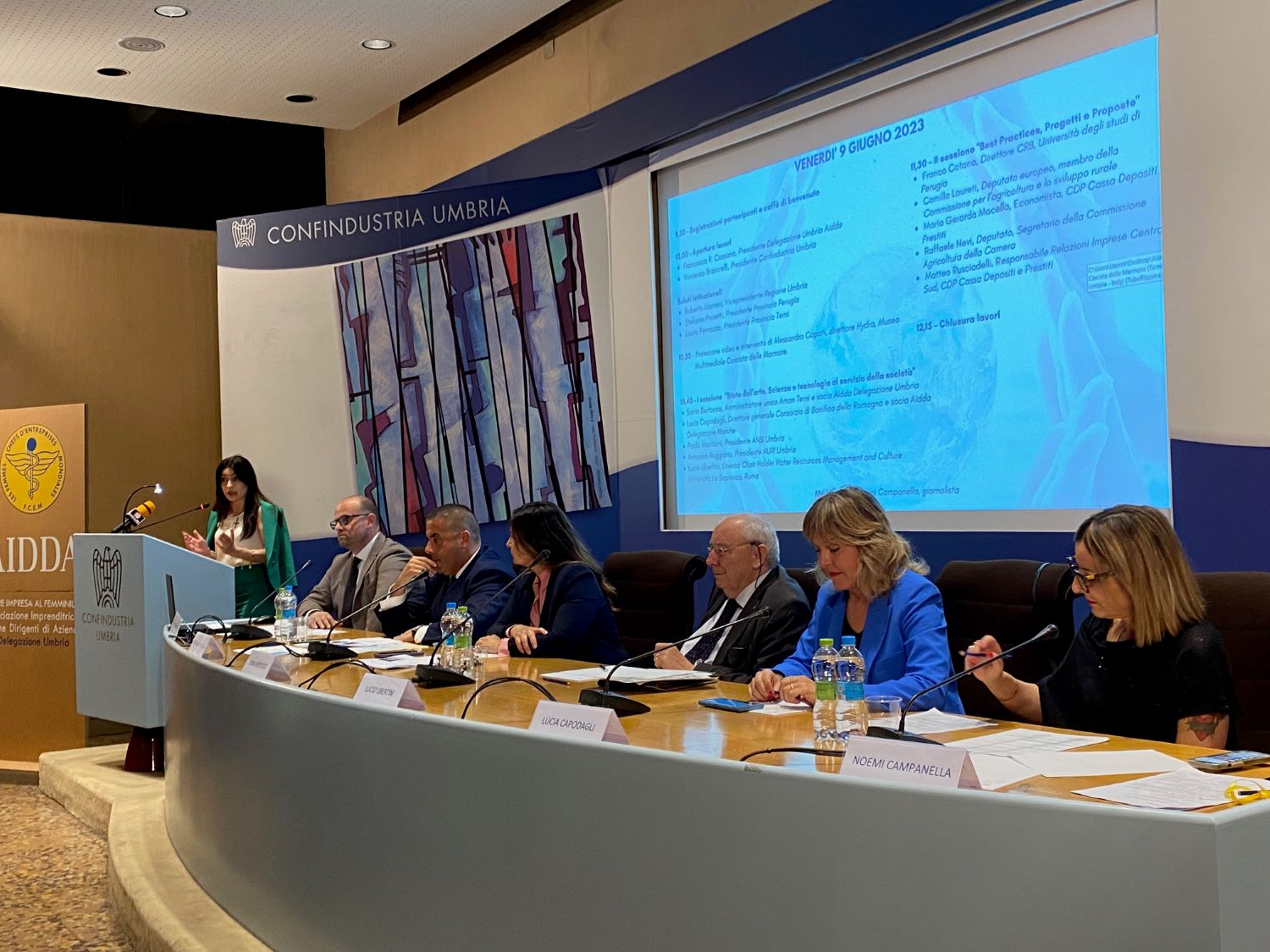 immagine tavolo rotonda “ACQUA. Progetti e strategie integrate di Transizione Idrica”