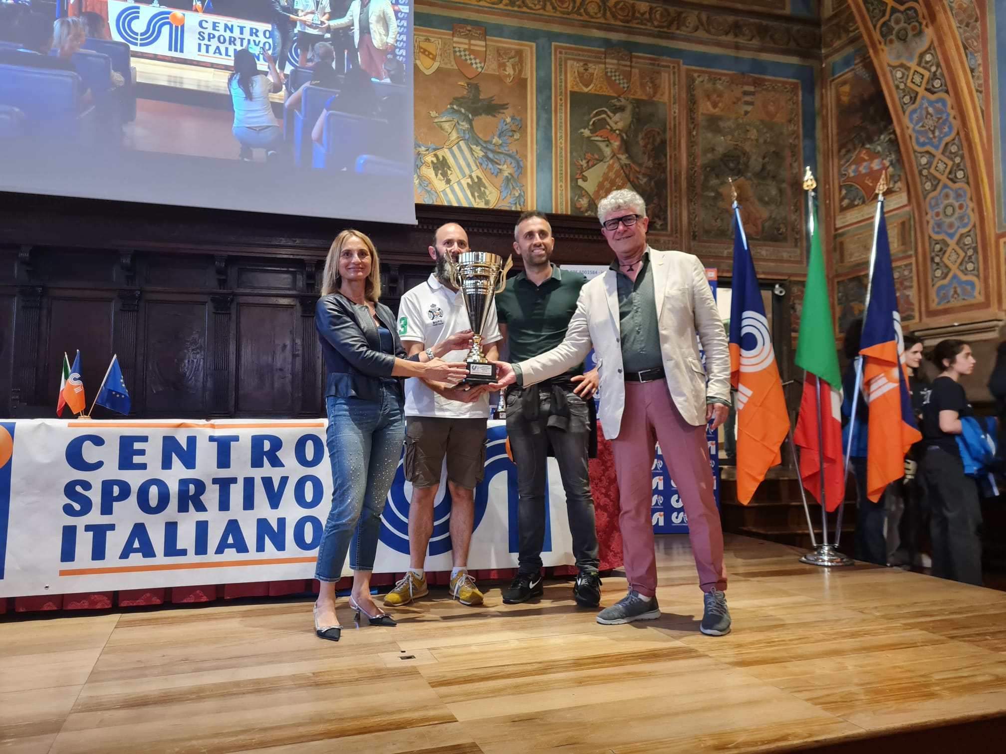 immagine Cerimonia di premiazione dei tornei CSI stagione 2022-2023