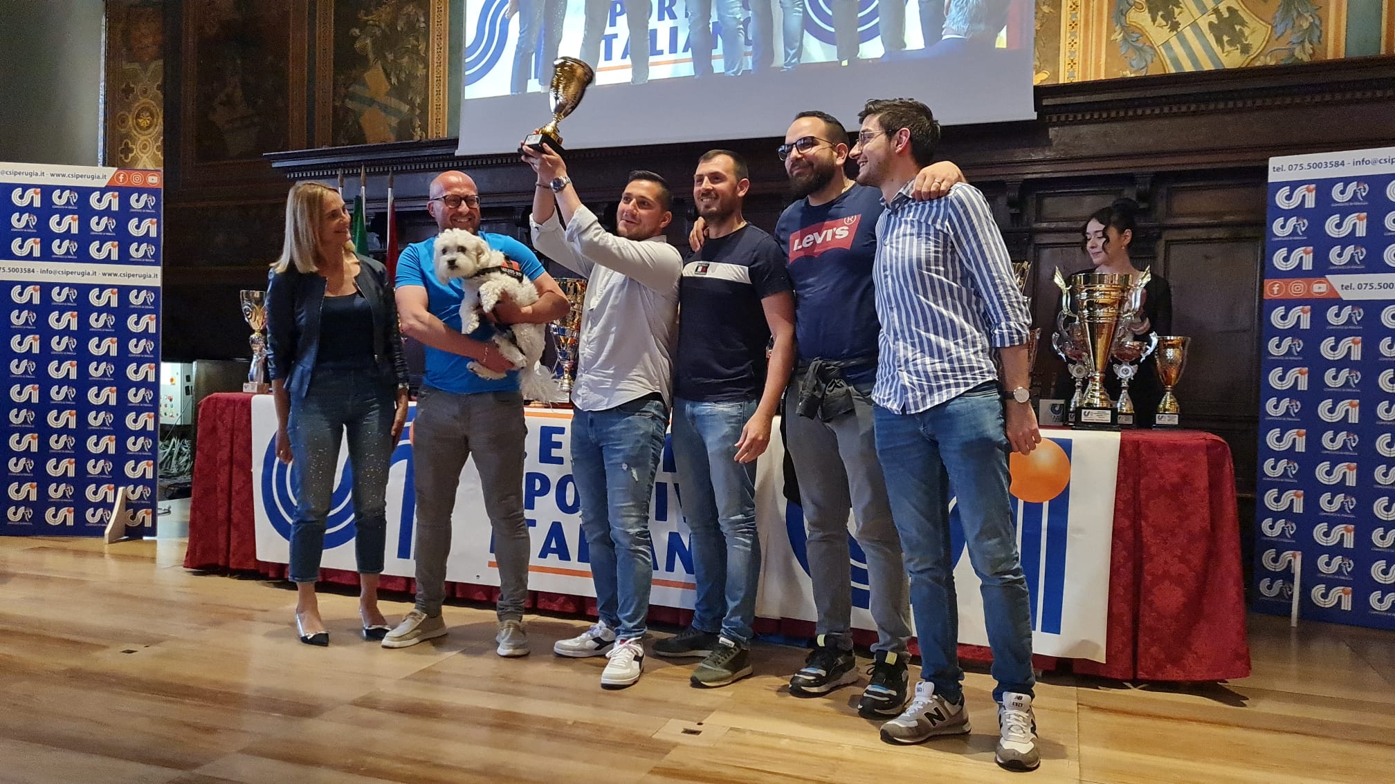immagine Cerimonia di premiazione dei tornei CSI stagione 2022-2023
