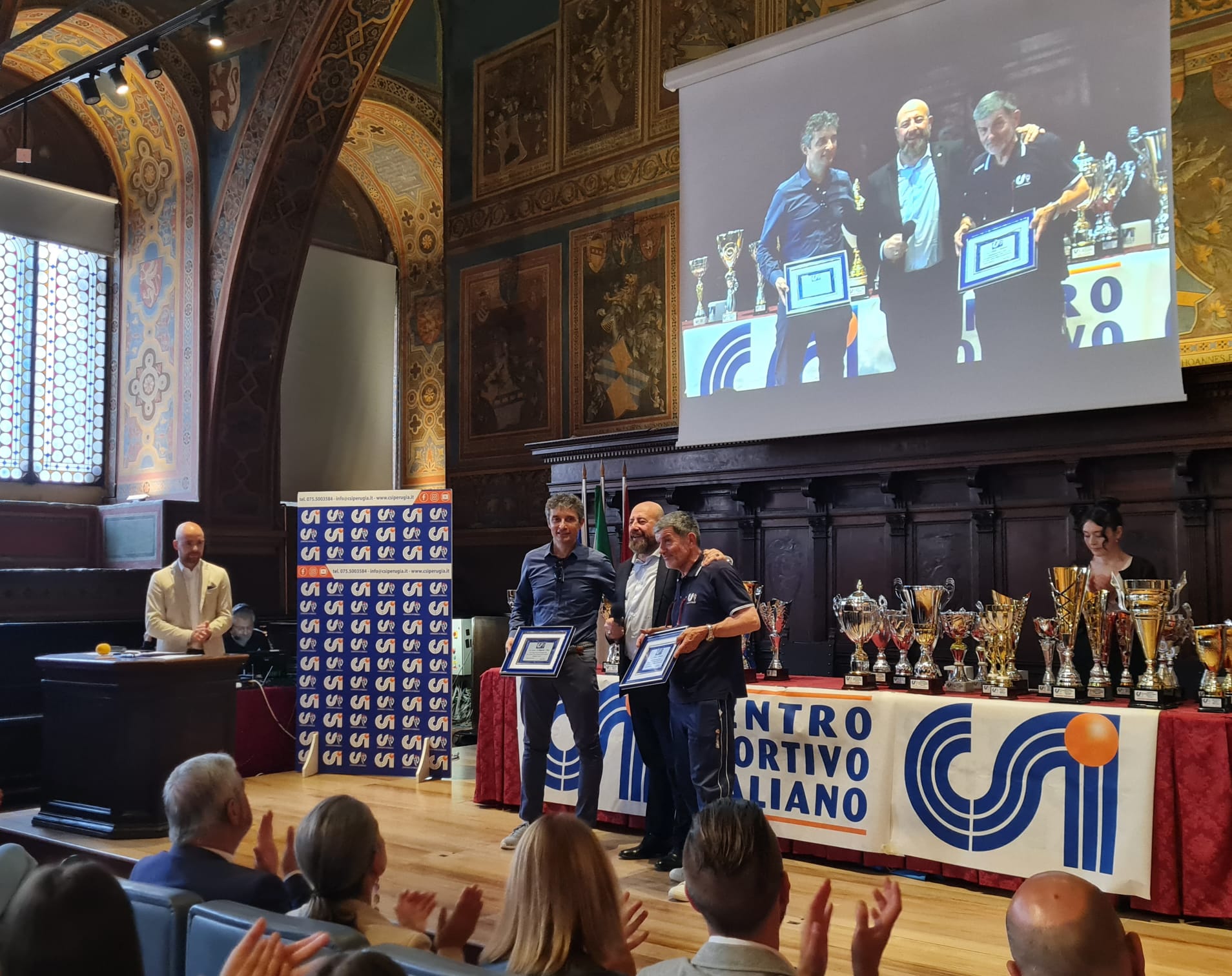 immagine Cerimonia di premiazione dei tornei CSI stagione 2022-2023
