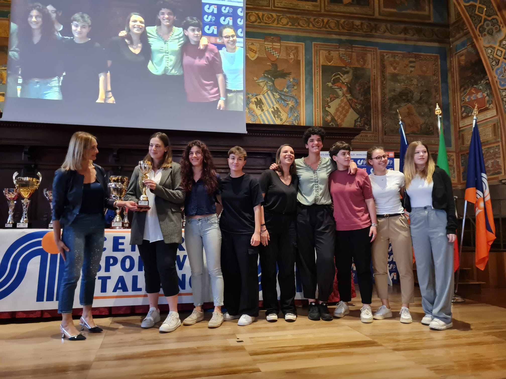 immagine Cerimonia di premiazione dei tornei CSI stagione 2022-2023